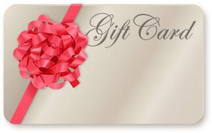 Gift Cards for "Spa Dollars" in Any Amount!